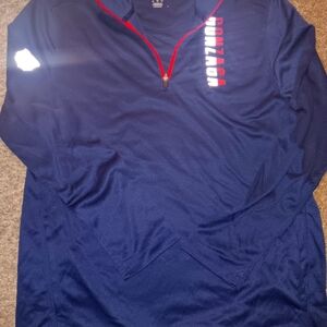 Gonzaga Bulldogs Champion Large 1/4 Pullover  Men Blue Athleticwear